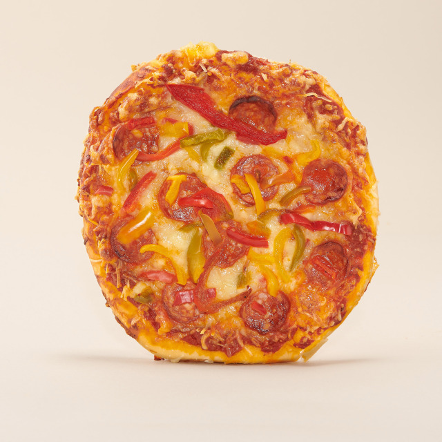 Pizza chorizo poivrons